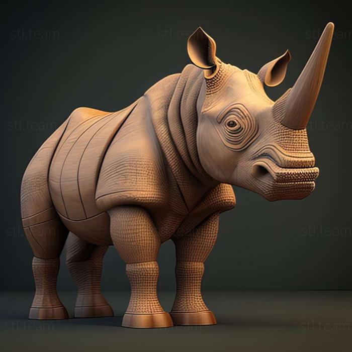 3D model Decennatherium (STL)